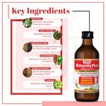Buy AIMIL Amynity Plus Syrup Enriched with Amla, Giloy, Tulsi, Ashwagandha, and 7 more herbs | Natural Immunity Booster, 200 ML (Pack of 6) - Purplle