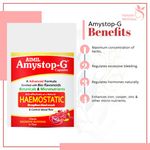 Buy AIMIL Amystop-G Capsules Natural Iron & Other Supplement for Women |Strengthens Blood Vessels & Control Blood Flow - 20 Capsules (Pack of 6) - Purplle