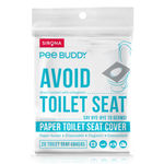 Buy PeeBuddy Disposable Toilet Seat Cover to Avoid Direct Contact with Unhygienic Toilet Seats - 20 Seat Covers - 20 Pcs - Purplle