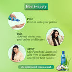 Buy Parachute Advansed Aloe Vera Enriched Coconut Hair Oil (250 ml) - Purplle