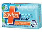 Buy Savlon Cool Hexa Bathing Soap Bar with Instant Cool Feeling, 75g - Purplle