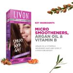 Buy Livon Hair Serum Spray for Smooth, Frizz free & Glossy Hair on the go | With Moroccan Argan Oil & Vitamin B | 100 ml - Purplle