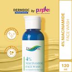 Buy DermDoc by Purplle 4% Niacinamide Face Wash (120ml) | face wash for dry skin | oil free face wash | dry skin face wash - Purplle