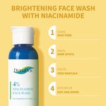 Buy DermDoc by Purplle 4% Niacinamide Face Wash (120ml) | face wash for dry skin | oil free face wash | dry skin face wash - Purplle