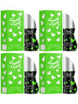 Buy Sweet Heart Green Long Lasting Imported Eau De Perfume, 60ml Each (Pack of 4) - Purplle