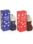 Buy Sweet Heart Red and Blue Long Lasting Imported Eau De Perfume, 60ml Each(Pack of 2) - Purplle