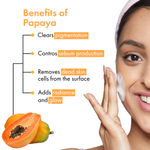 Buy Good Vibes Papaya Skin Clearing Foaming Face Wash with Deep Cleansing Brush (150 ml) - Purplle