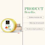 Buy Good Vibes Mango Lip Scrub | Lightweight, Exfoliating, Brightening | No Parabens, No Animal Testing (8 g) - Purplle