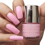 Buy DeBelle Gel Nail Lacquer Creme Cherry Macaron-Powder Pink, Creme, (8 ml) - Purplle