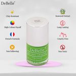 Buy DeBelle Gel Nail Lacquer Creme Matcha Cookie - Parrot Green, Creme, (8 ml) - Purplle