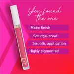Buy MyGlamm LIT Liquid Matte Lipstick-Cappin' (3 ml) - Purplle