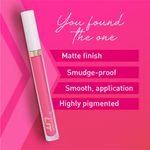 Buy MyGlamm LIT Liquid Matte Lipstick-Ping me (3 ml) - Purplle