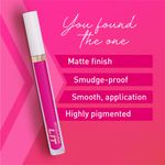 Buy MyGlamm LIT Liquid Matte Lipstick-Pinky promise (3 ml) - Purplle