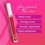 Buy MyGlamm LIT Liquid Matte Lipstick-Heart Eyeing (3 ml) - Purplle