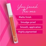 Buy MyGlamm LIT Liquid Matte Lipstick-Perk Up (3 ml) - Purplle