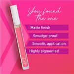 Buy MyGlamm LIT Liquid Matte Lipstick-Hey & Pray (3 ml) - Purplle