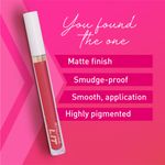 Buy MyGlamm LIT Liquid Matte Lipstick-Zaddy (3 ml) - Purplle