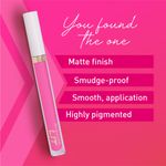 Buy MyGlamm LIT Liquid Matte Lipstick-Slap (3 ml) - Purplle