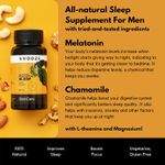 Buy Bold Care Snooze All Natural Sleeping Pills - Non Habit Forming - Melatonin 10mg, Chamomile, L Theanine & Magnesium - Supplements for Improved Sleep & Stress Management - 60 Tablets - Purplle
