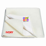 Buy beybee Quick Dry Baby Bed Protector Waterproof Sheet Large and X-Large (X-Large, Ivory) (X-Large (200cm x 140cm), Ivory) - Purplle