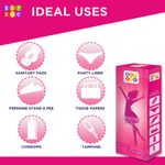 Buy Bey Bee Feminine Hygiene Sanitary Disposal Courtesy Bags (50 Bags) - Purplle