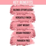 Buy NY Bae Sunset Skyline Blush - Dusky Mauve 01 (5 gm) | Mauve | Matte Finish | Rich Colour | Super Blendable | Multipurpose | Travel Friendly - Purplle