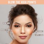 Buy NY Bae Shine & Shimmer Highlighter - Bronze Beauty 4 (5 gm) | Bronze | Rich Colour | Super Blendable | Multipurpose | Travel Friendly - Purplle