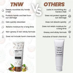 Buy TNW - The Natural Wash Hand and Foot Cream for Nourished Hand & Feet | Non-Sticky and Quick Absorbing Hand & Foot Cream | Chemical-Free Cream for Excellent Moisturization - Purplle