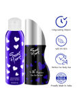 Buy Sweetheart Blue Eau De Parfum, 100ml & Deodorant,200ml(Combo of 2) - Purplle