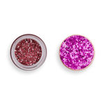 Buy Makeup Revolution Viva Glitter Body Balm Pink Party 3gm - Purplle