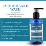 Buy Glamveda Men 2 in One Face & Beard Wash (200 ml) - Purplle