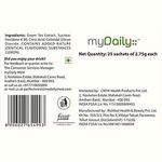 Buy myDaily 6X Green Tea for Weight loss - 6X Higher Antioxidants | Lemon Flavor | 25 Tea Bags - Purplle