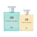 Buy AND Mystique Elegance 100ML & Eternal Radiance 50ML Pack of 2 Eau De Parfum for Women Crafted by Ajmal + 2 Parfum Testers - Purplle
