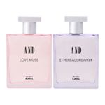 Buy AND Love Muse & Ethereal Dreamer Pack of 2 Eau De Parfum 100ML each for Women Crafted by Ajmal + 2 Parfum Testers - Purplle