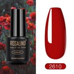 Buy ROSALIND 7ml Nail Gel Polish UV/LED Lamp Manicure Nail Art Long-lasting Gel (RL-7ml-2610) - Purplle