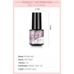 Buy ROSALIND Gel Nail Polish 7ml Hybrid Varnishes Macaron Primer Semi Permanent Design Top Base For Nails Art Manicure Gel Polish (RL-7ml-S029) - Purplle