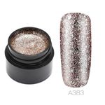 Buy Rosalind Hybrid Varnishes Gel Nail Polish Set Glitter Platinum Painting Nails Art Poly UV Gel (RL-5ML-A383) - Purplle
