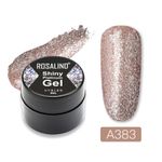 Buy Rosalind Hybrid Varnishes Gel Nail Polish Set Glitter Platinum Painting Nails Art Poly UV Gel (RL-5ML-A383) - Purplle