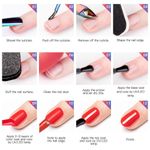 Buy Rosalind 5ml Shiny Rainbow Gel Nail Polish Bright For Glitter Painting Nail Art Design Poly UV Top Base Primer For Manicure (RL-5ML-A512) - Purplle