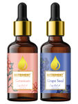 Buy Nutriment Grape Seed & Geranium Essential Oil, 15ml each (Combo of 2) - Purplle