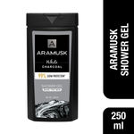 Buy Aramusk White Charcoal Shower Gel for Men, 250ml, Face & Body Wash, With Activated White Charcoal, Germ Protection & Deep Cleansing - Purplle