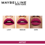 Buy Maybelline New York Super Stay Matte Ink Liquid Lipstick, 120 Artist, 5g - Purplle