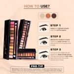 Buy Colorbar X Jacqueline Just Nude Eyeshadow Palette - Purplle