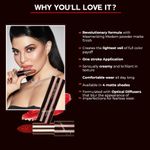 Buy Colorbar X Jacqueline Sinful Matte Lipcolor - Mistress- 025 - Purplle