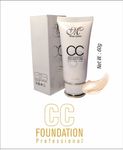 Buy Magic Colour Crystal Flawless CC Foundation Professional, Ivory, 60 gm, Full Coverage, Super Stay, Long Lasting, Waterproof, Light Weight, Professional Foundation Cream, Fair Skin Tone - Purplle