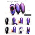 Buy ROSALIND 5ml 9D Galaxy Starry Effect Multicolor Nail Painting Gel Polish UV&LED Nail Gel Polish (RL-5ml-9D-CE-S07) - Purplle