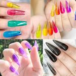 Buy Venalisa 5ml Glass Mirror Effect Neon Gemstone Glaze UV & LED Nail Gel Polish (VEN-GG-5ml-L29) - Purplle