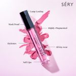 Buy SERY Stay On Liquid Matte Lip Color - Don't Stop Me Red LSO -18 - Purplle