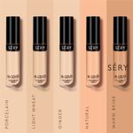 Buy SERY Hi-Cover Super Coverage Concealer- 24 Hrs Full coverage , highly pigmented Matte Finish - Light wheat , 5 ml - Purplle