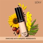 Buy SERY Hi-Cover Super Coverage Concealer- 24 Hrs Full coverage , highly pigmented Matte Finish - Light wheat , 5 ml - Purplle
